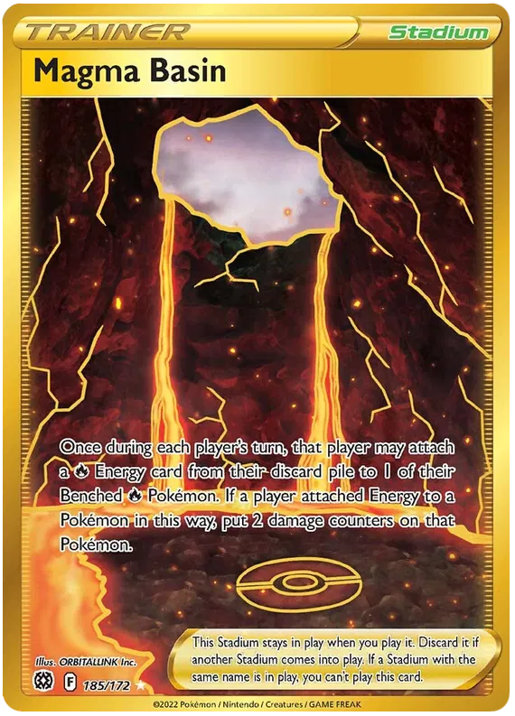 Magma Basin 185/172 Sword & Shield Brilliant Stars