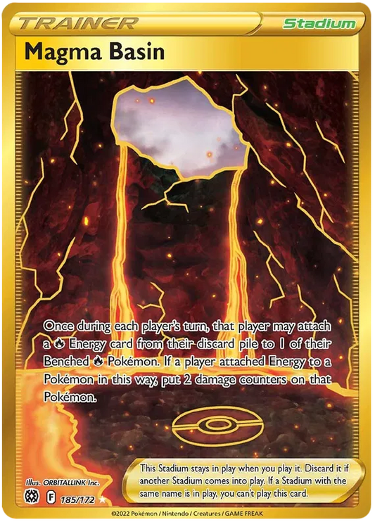 Magma Basin 185/172 Brilliant Stars
