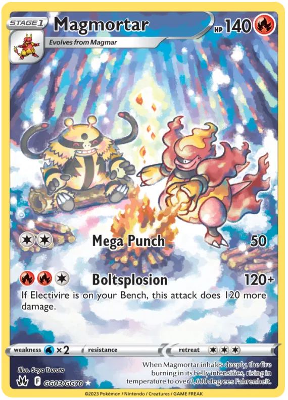 Magmortar GG03/GG70 Crown Zenith Galarian Gallery