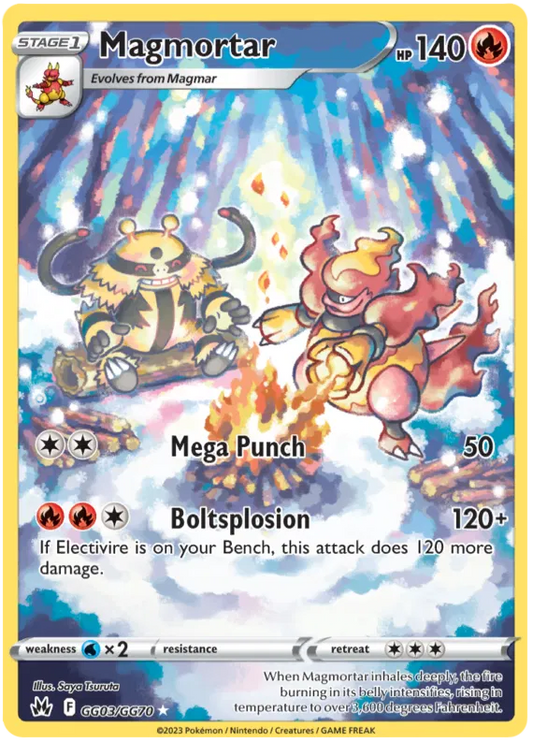 Magmortar GG03/GG70 Crown Zenith Galarian Gallery