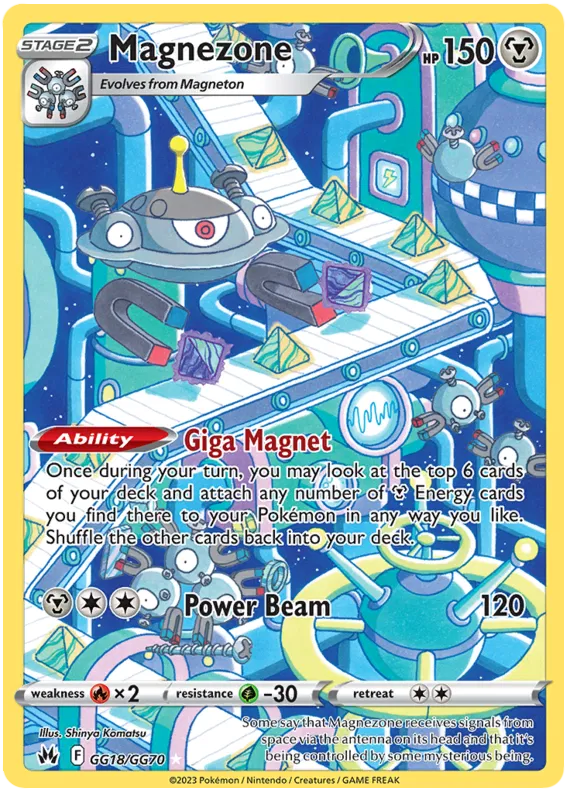 Magnezone GG18/GG70 Crown Zenith Galarian Gallery