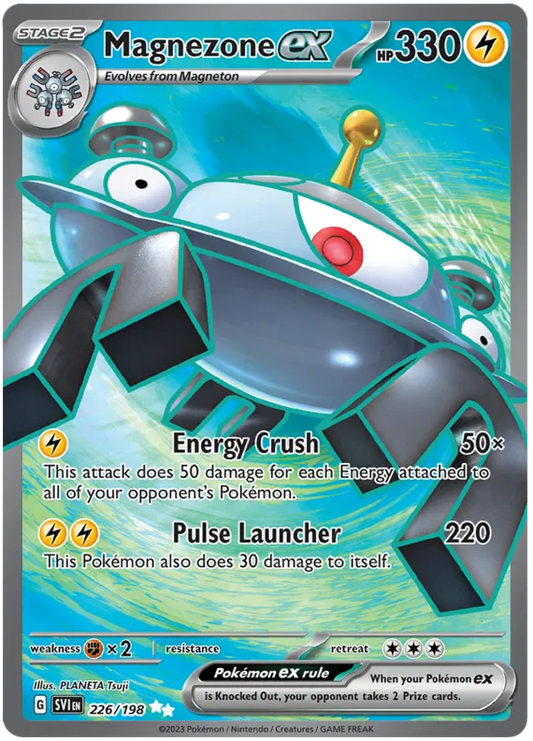 Magnezone ex 226/198 Scarlet  Violet Base Set