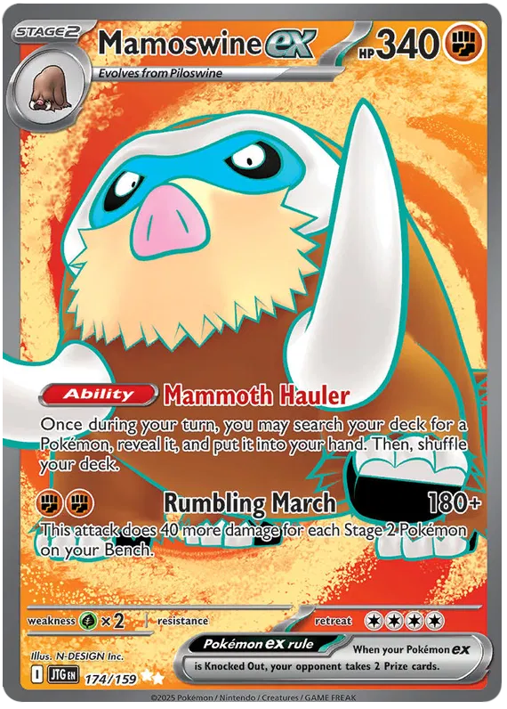 Mamoswine ex 174/159 Journey Together