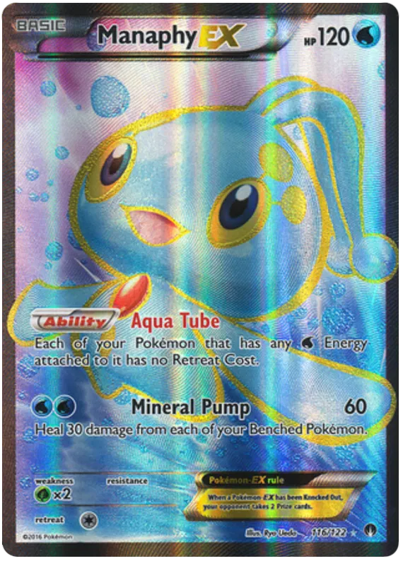 Manaphy EX 116/122 BREAKPoint