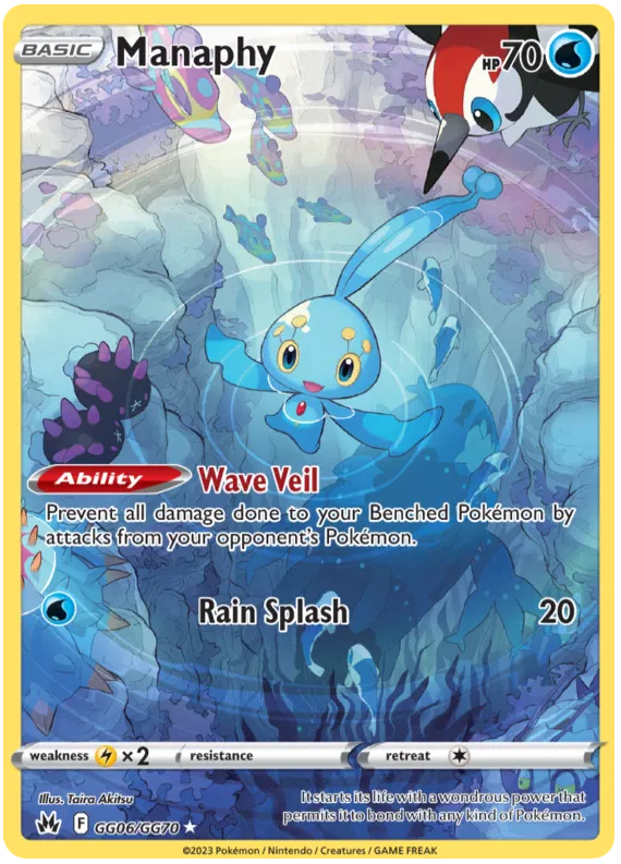 Manaphy GG06/GG70 Crown Zenith Galarian Gallery