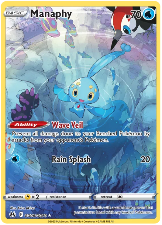 Manaphy GG06/GG70 Crown Zenith Galarian Gallery
