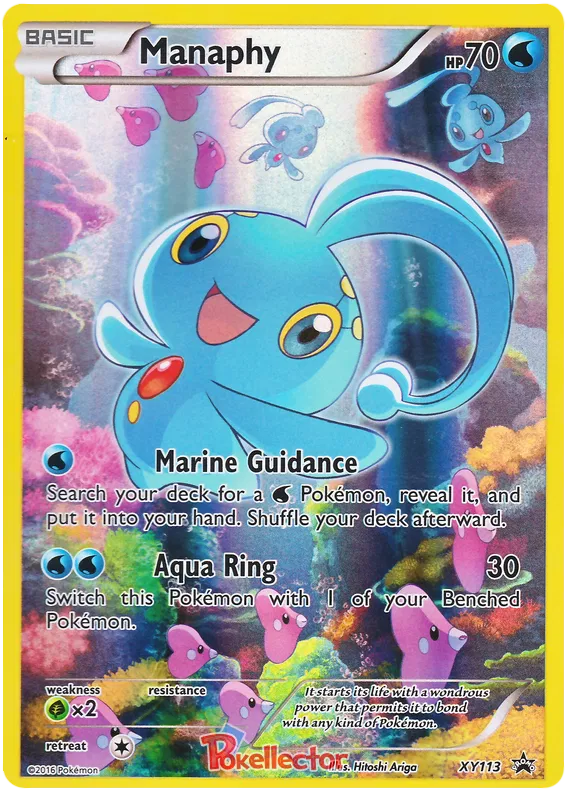 Manaphy XY113 Promos
