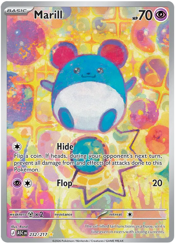 Marill 232/217 Ascended Heroes