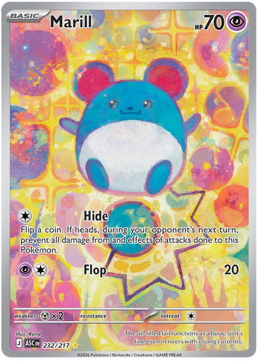 Marill 232/217 Ascended Heroes