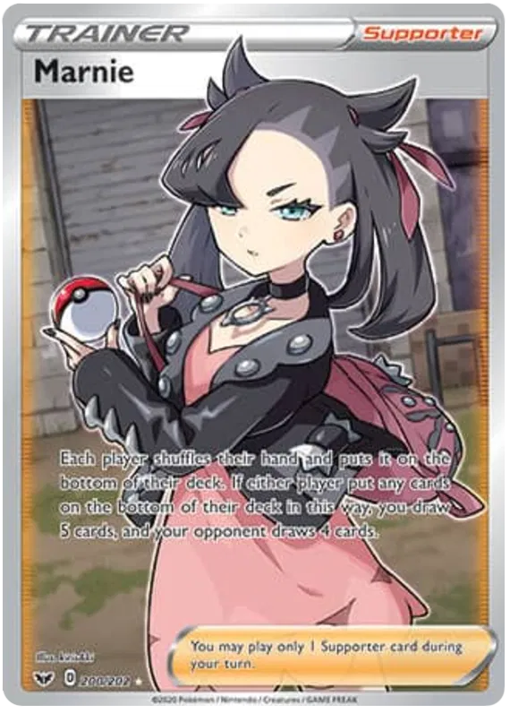 Marnie 200/202 Sword & Shield Base Set