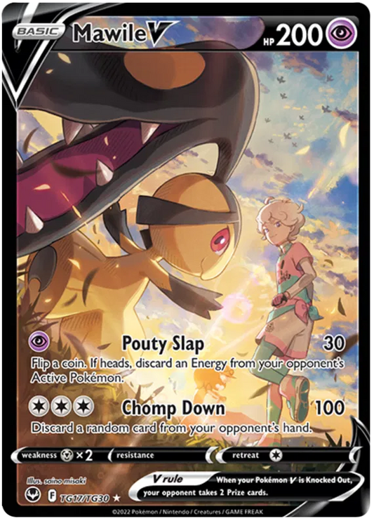 Mawile V TG17/TG30 Silver Tempest Trainer Gallery