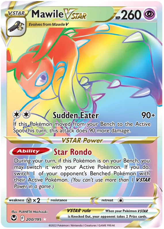 Mawile VSTAR 200/195 Silver Tempest
