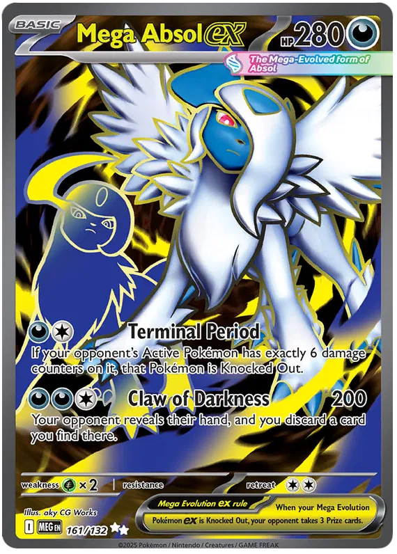 Mega Absol ex 161/132 Mega Evolution
