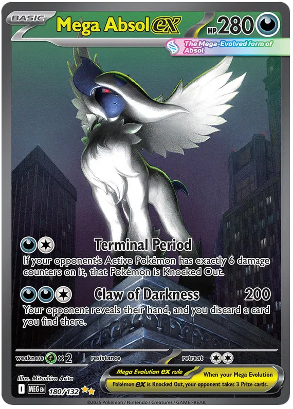 Mega Absol ex 180/132 Mega Evolution