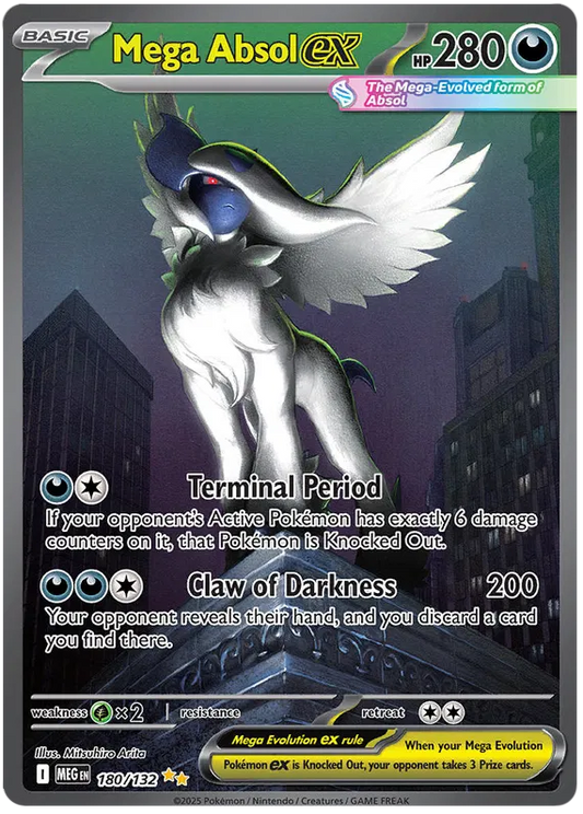 Mega Absol ex 180/132 Mega Evolution