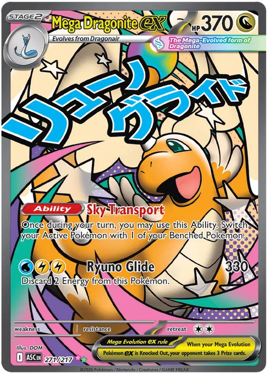 Mega Dragonite ex 271/217 Ascended Heroes