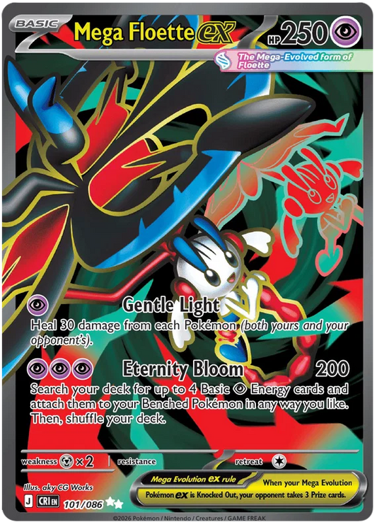 Mega Floette ex 101/086 Chaos Rising
