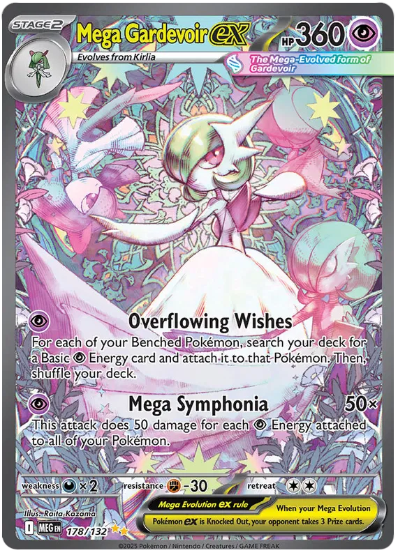 Mega Gardevoir ex 178/132 Mega Evolution