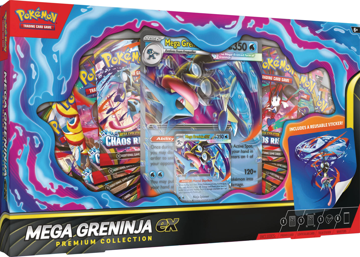(Précommande) Mega Greninja ex Premium Collection