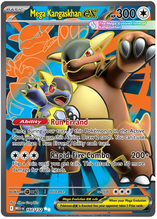 Mega Kangaskhan ex 164/132 Mega Evolution