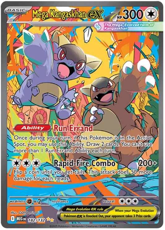 Mega Khangaskhan ex 182/132 Mega Evolution