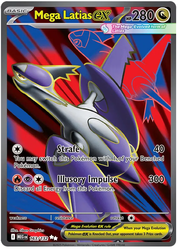 Mega Latias ex 163/132 Mega Evolution