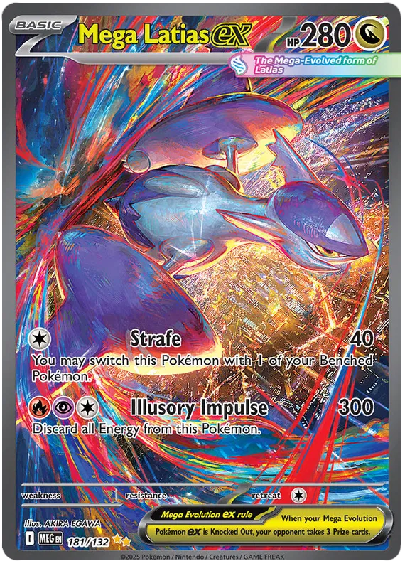Mega Latias ex 181/132 Mega Evolution