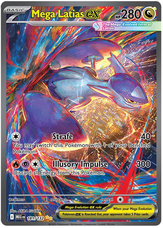 Mega Latias ex 181/132 Mega Evolution