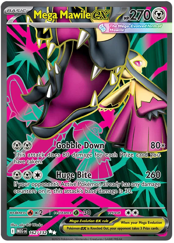 Mega Mawile ex 162/132 Mega Evolution
