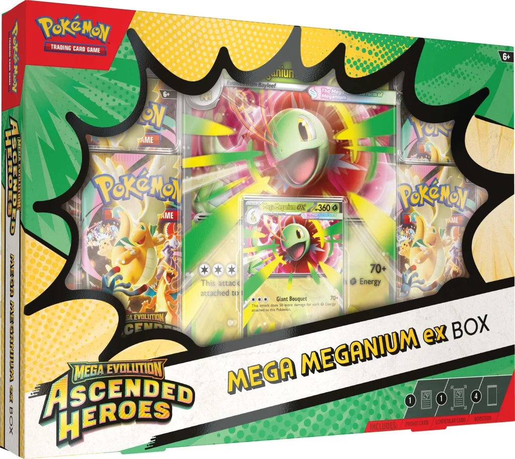 Ascended Heroes Mega Meganium ex Box