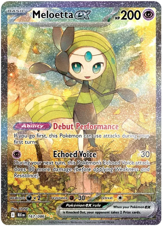 Meloetta ex 167/086 Black Bolt