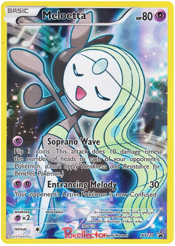 Meloetta XY120 Promos