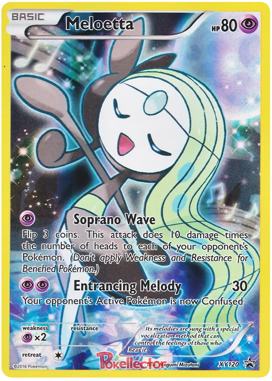 Meloetta XY120 Promos