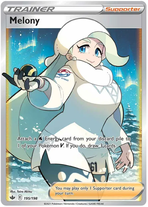 Melony 195/198 Sword & Shield Chilling Reign