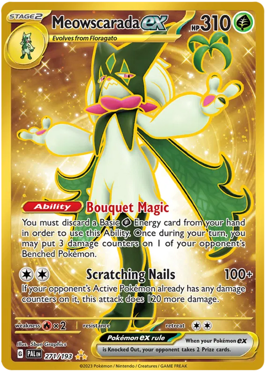 Meowscarada ex 271/193 Paldea Evolved