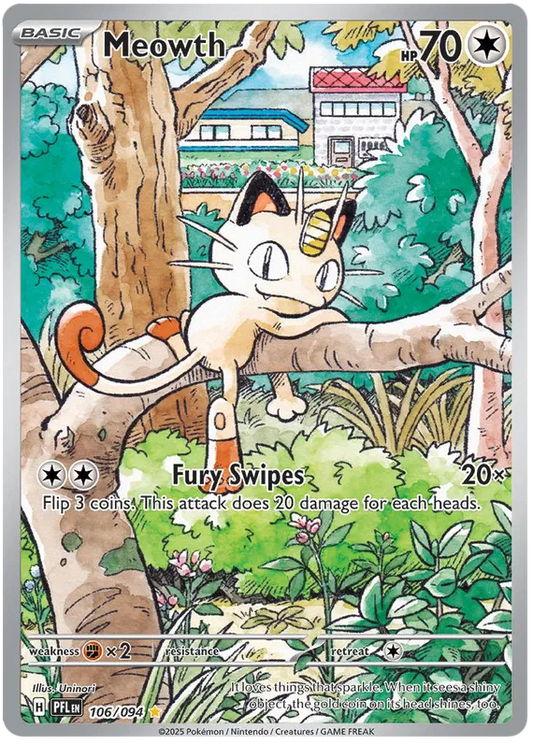 Meowth 106/094 Phantasmal Flames