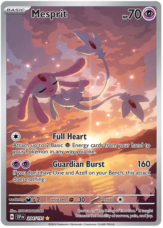 Mesprit 204/191 Surging Sparks