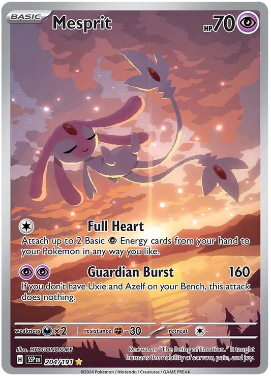 Mesprit 204/191 Surging Sparks