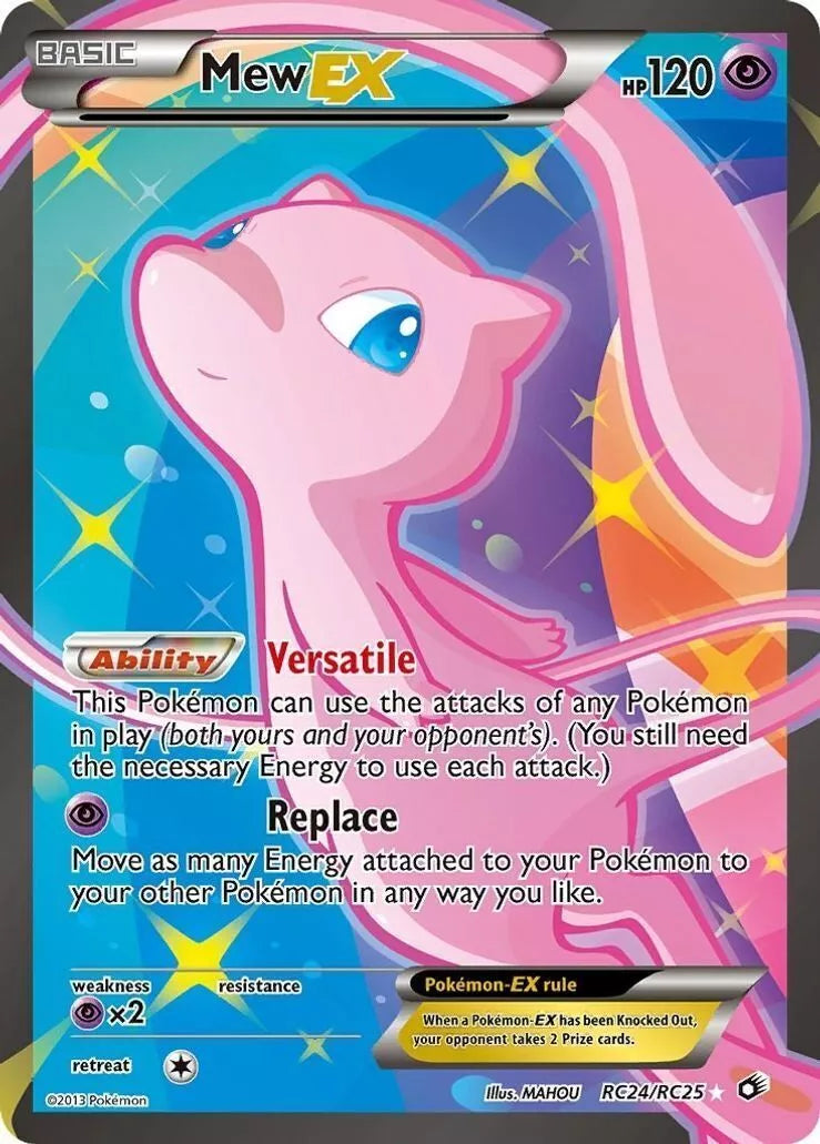 Mew EX RC24/RC25 Legendary Treasures | Lightly Played |