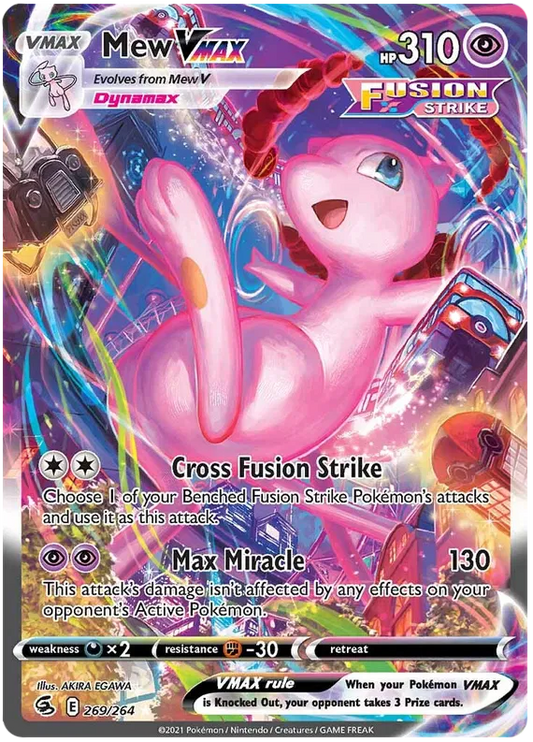 Mew VMAX 269/264 Fusion Strike