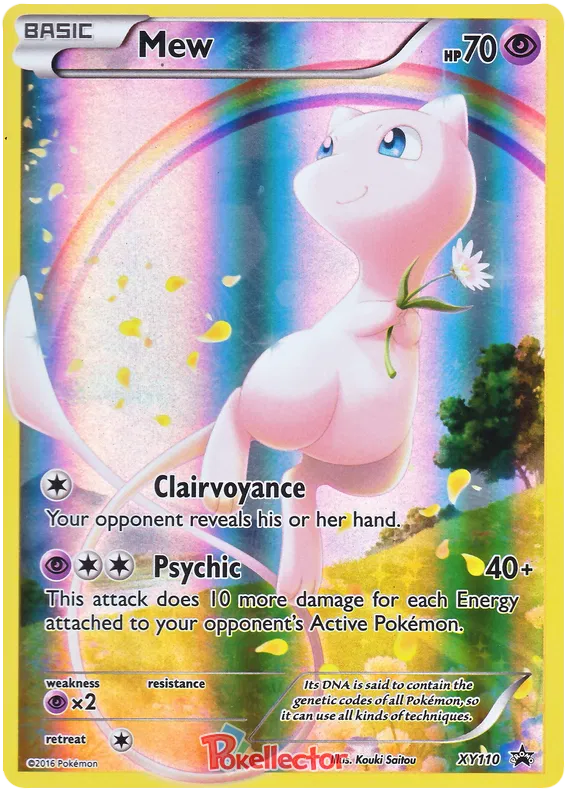 Mew XY110 Promos