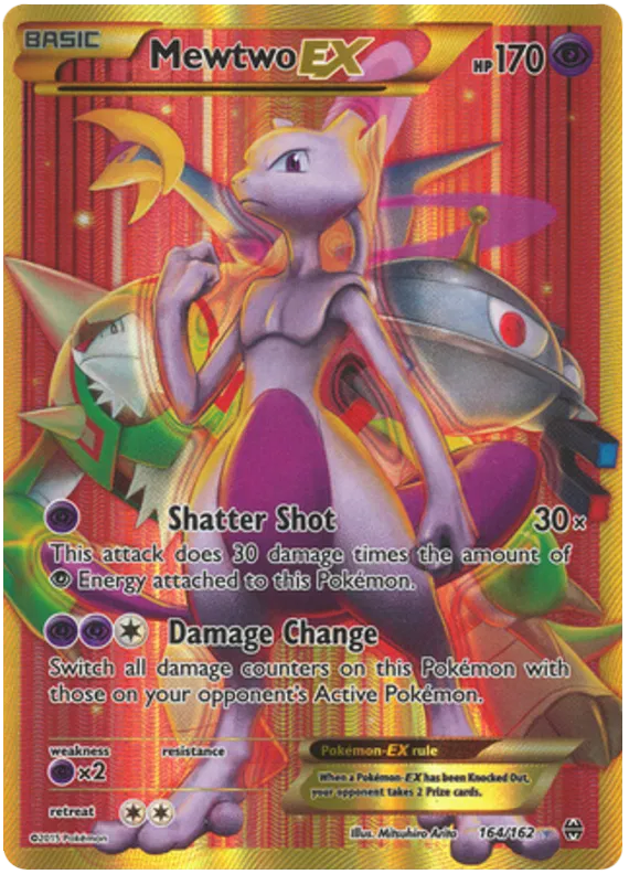 Mewtwo EX 164/162 BREAKThrough