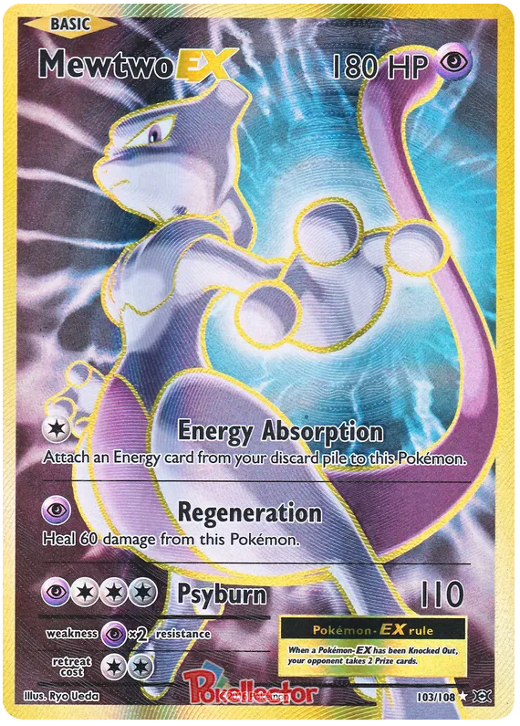 Mewtwo EX 103/108 Evolutions