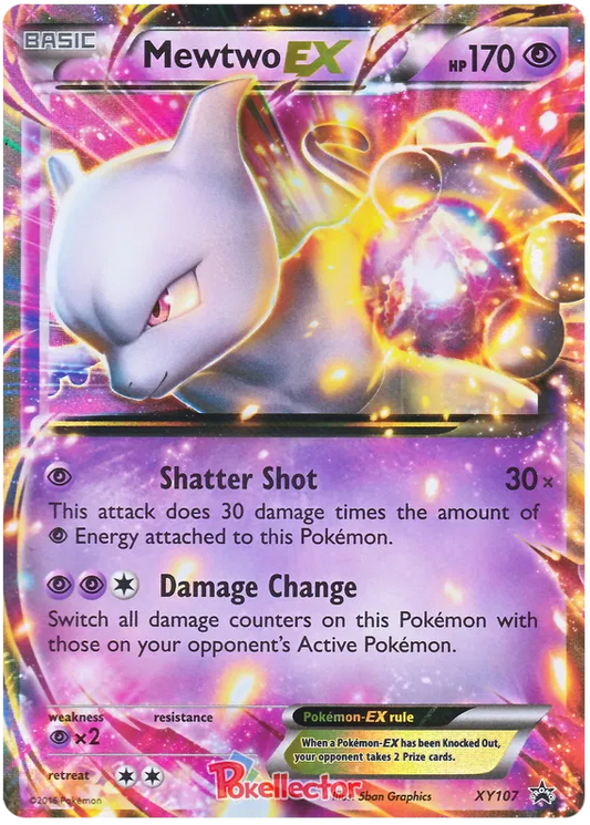 Mewtwo EX XY107 Promos