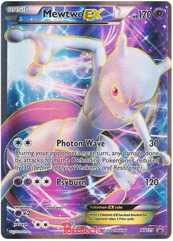 Mewtwo EX XY125 Promos