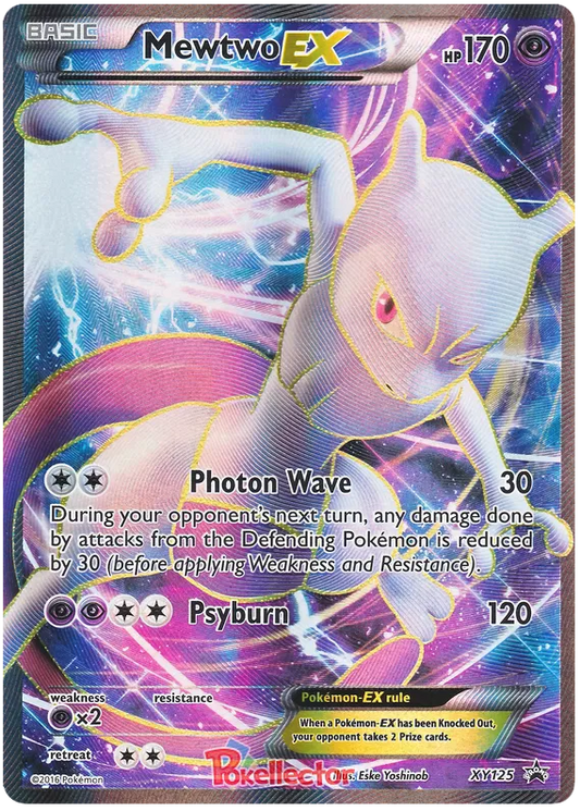 Mewtwo EX XY125 Promos