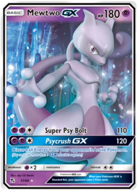 Mewtwo GX 31/68 Hidden Fates