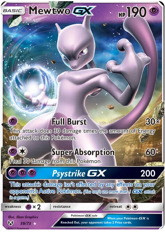 Shining Mewtwo 39/73 Shining Legends