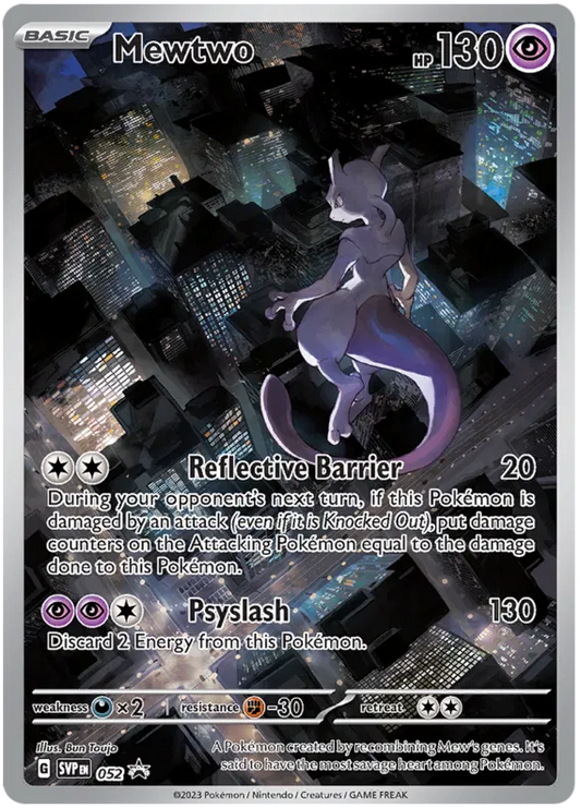 Mewtwo 052 Scarlet & Violet Promo