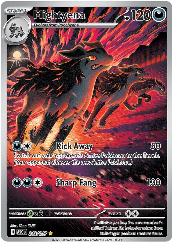 Mightyena 243/217 Ascended Heroes